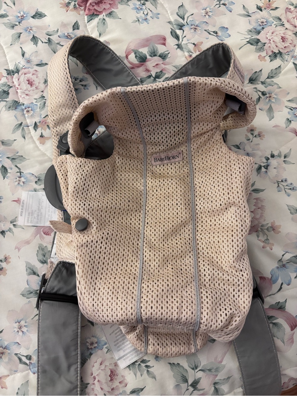 Light pink Mesh -Baby bjorn
